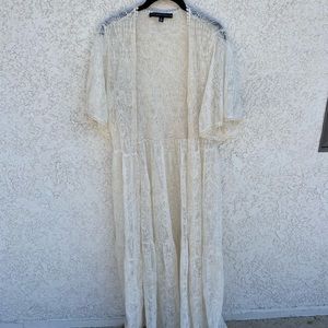 Torrid Insider Collection Long Lace Kimono